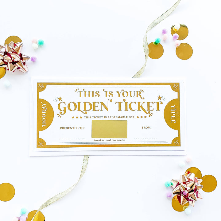 Scratch-off | Golden Ticket Gift Voucher