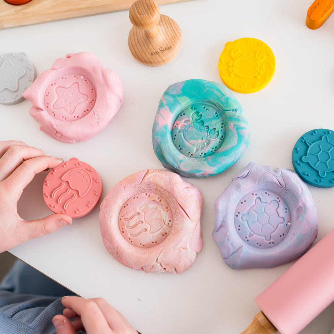 Play Sense Playdough Stamps | Under the Sea