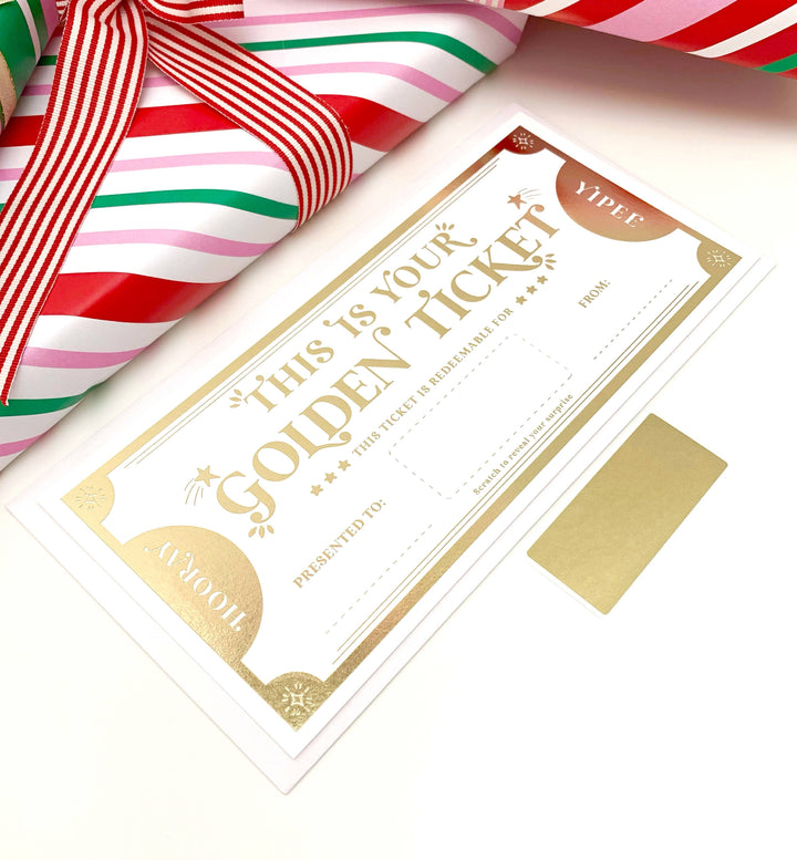 Scratch-off | Golden Ticket Gift Voucher